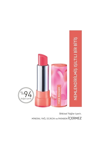 Yves Rocher Ultra Besleyici Işıltı Veren Glow Ruj-03 Kamelya Pembesi-64792