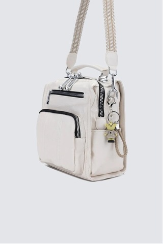 Yumuşak Deri Sırt Ve Çapraz Çanta Camel