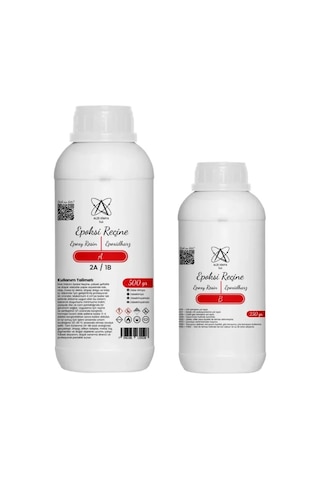 Epoksi Reçine Hobi, Takı Ve Dekoratif Şeffaf Döküm Uygulamaları İçin 750 Gr
