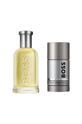Hugo Boss Bottled Edt 100 Ml + Deostick 75 Ml Erkek Parfüm Seti Odunsu