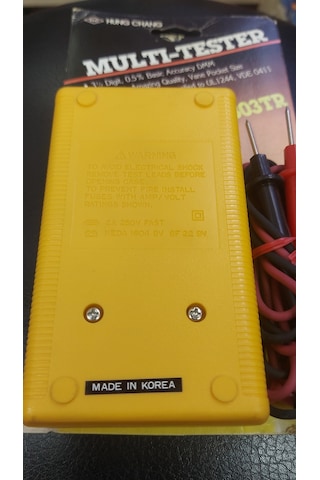 Hc Hung Chang Dm303tr Multimetre Dijital Ölçü Aleti - Kore Malı Üst Kalite