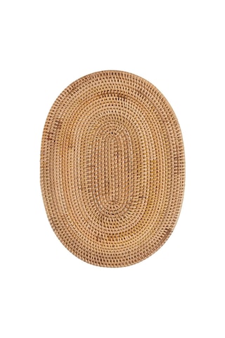 Koza Home Meander Rattan Dekorafit Supla Ve Duvar Dekoru 30x40cm 8797 Naturel