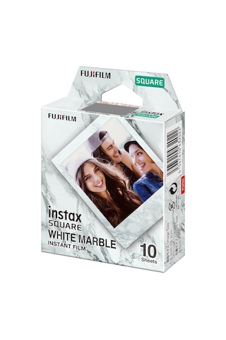 Instax Square WhiteMarble 10'lu Kare Özel Film
