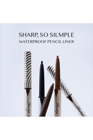 Suya Dayanıklı, İnce Uçlu Göz Kalemi Clıo Sharp So Simple Waterproof Pencil Liner 007 Creamy Ivory Belirtilmemiş