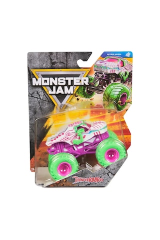 Monster Jam 1:64 Thunder Roarus Beyaz Mor