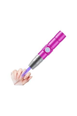 Leezsing Tırnak Led El Feneri Tırnaklar İçin Mini El Fenerleri Tırnak Kurutma Lambası Şarj Edilebilir Ve Taşınabilir Tırnak Kurutma Makinesi Tırnak Uv Jeli