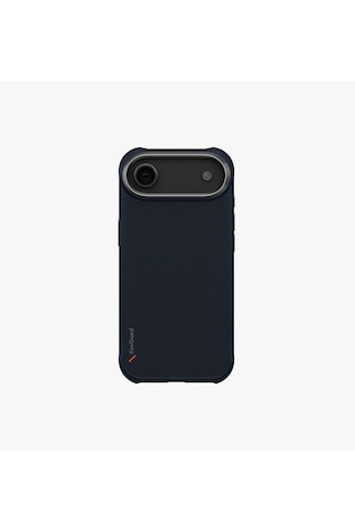 Apple Uyumlu iPhone 17 Air Keva Karbon Kılıf Armaid Fiber Magsafe Özellikli Magclick Premium Koruyucu Kapak Lacivert