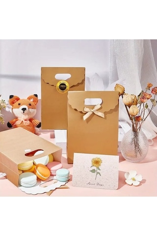 El Geçme Kraft Çanta, Hediye, Alışveriş, Butik, Parti Ve Paketlem