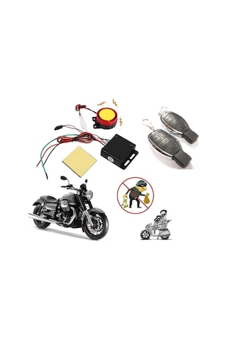 Motosiklet Alarm Uzaktan Kumanda İle Çalıştırma 125Db N11.1691