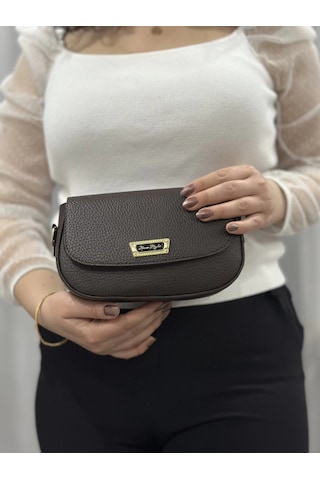 Biçomi Kahve Cilt Jessi Çanta Kahve