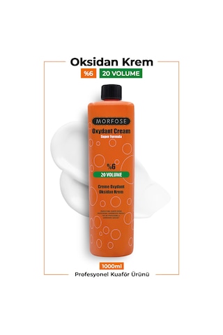 Morfose 20 Volüm %6 Oksidan Krem 1 L