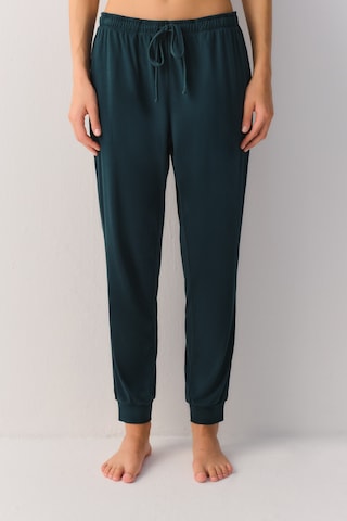 Suwen Pillow Check Spor Pantolon Sh27400624s033 Koyu Yeşil