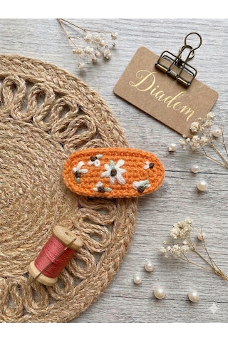 Diadem Aksesuar Çiçek Bahçesi Diadem Turuncu Diadem Aksesuar Çiçek Bahçesi Diadem Turuncu
