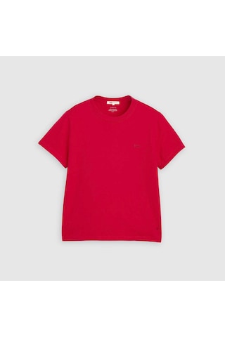 Levi's Kadın Sıfır Yaka Kırmızı T-shirt - 008c4-0001