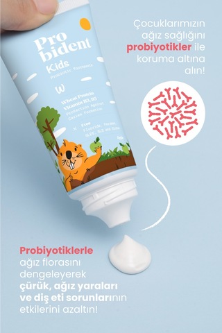 Probident Kids Diş Macunu Şeftali 60 ML