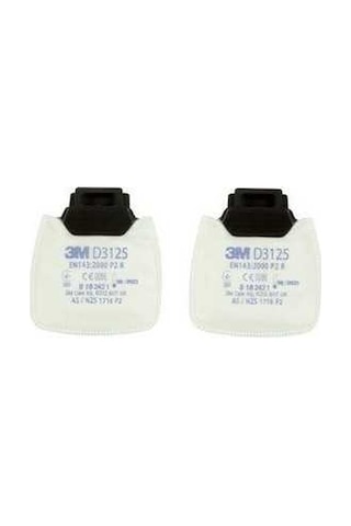 3M D3125 P2 Secure Click Toz Filtresi (1 Çift)