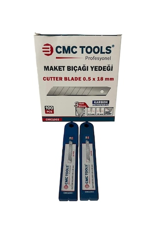 Maket Bıçağı Yedeği, 0.5x18 Mm, 100 Adet, Model,hobi Ve Kağıt İşleri, Ambalaj Ve Depo İşleri,model Yapımı,ev Onarımı Ve Tamirat