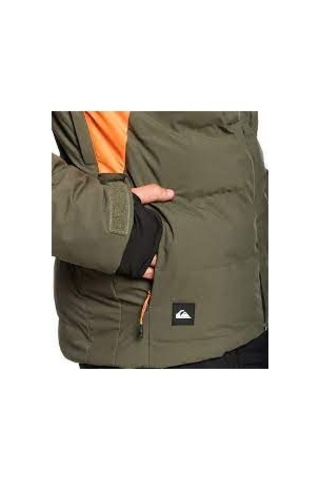 Quıksılver Eqytj03387-cre0 Quiksilver The Edge Erkek Su Geçirmez Haki