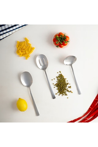 Porsima Sidney 3 Parça Paslanmaz Çelik Mini Servis Seti