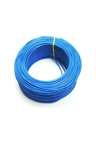 Robotistan 100 Metre Çok Damarlı Montaj Kablosu 24 Awg - Mavi