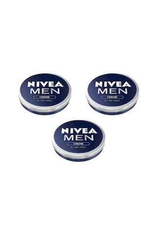 Nivea Men Creme El Yüz Vücut Kremi 3 x 75 ML