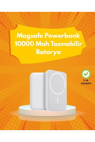 Ultra Kompakt Ve Güçlü Magsafe Powerbank 10000 Mah İle Kablosuz Şarj Deneyimi Açık