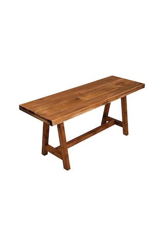 Masif Ahşap Bank Bench 100 Cm