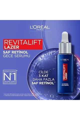 Revitalift Lazer Saf Retinol Gece Serumu 1 Paket 1 X 30 Ml