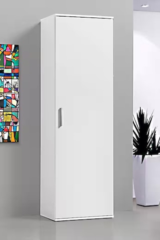 Syra Çok Amaçlı Dolap - Kiler Dolabı - Banyo Dolabı - 60 Cm Beyaz
