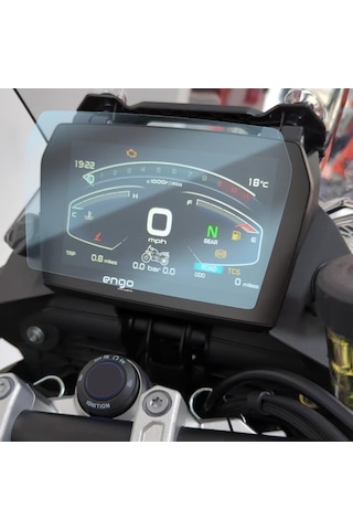 Voge Sr4 Max 350 Ekran Koruyucu Nano 7 İnç Gösterge Paneli ' Sadece Ekran Koruyucu
