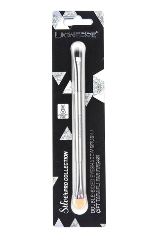 Silver Çift Taraflı Far Fırçası 5136