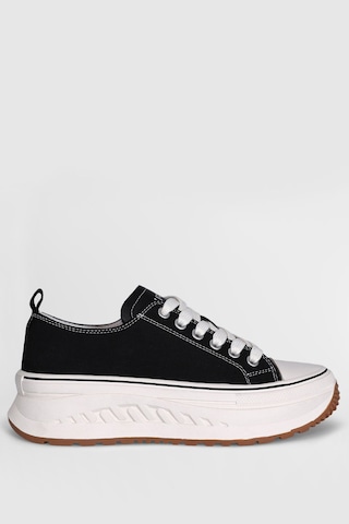 Lufian Kadın Shay Sneaker Ayakkabı 121230006 Siyah Siyah