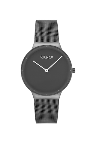 Obaku Denmark V307lxuumu Quartz Hasır Gri 34 Mm Kadın Kol Saati Gri