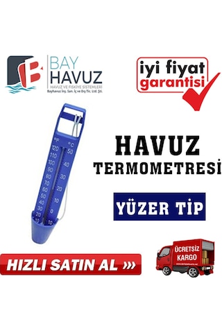Bayhavuz İpli Havuz Termometresi