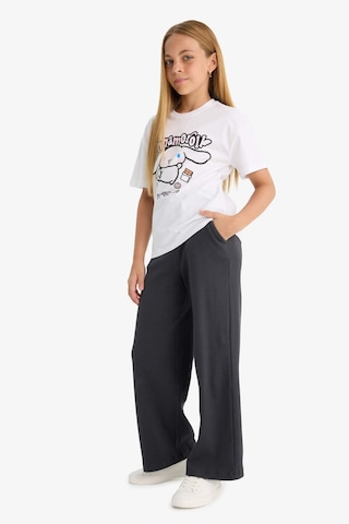 Defacto Kız Çocuk Beli Lastikli Wide Leg Geniş Paça Eşofman Altı E1836a825auar220 Antrasit