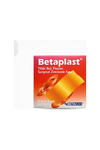Betaplast Tıbbi Bez Flaster 5cm X 5m - 10 Adet