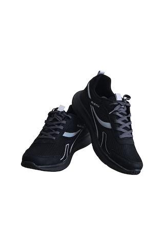 Bletix Unisex Spor Ayakkabı Hafif, Nefes Alabilen, Günlük & Yürüyüş İçin Siyah