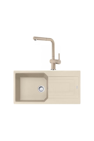 Franke Urban Ubg 611-100 Avena Granit Eviye + Active Plus Doccia 2.0 Batarya Seti