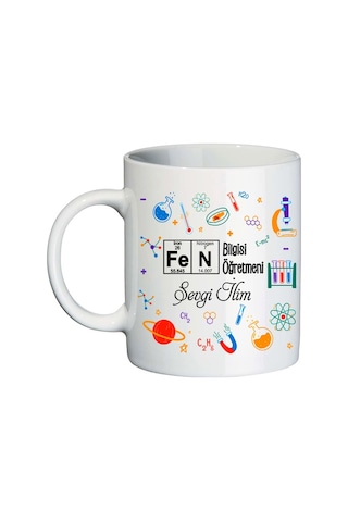 Fen Bilgisi Öğretmenine Isimli Set - Öğretmenler Günü Hediyesi