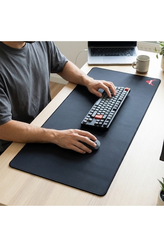 Vooka Baskılı Xxl 90x40 Profesyonel Mousepad 90x40 Kaymaz Taban Premium Masa Desk Matt 90cm X 40cm