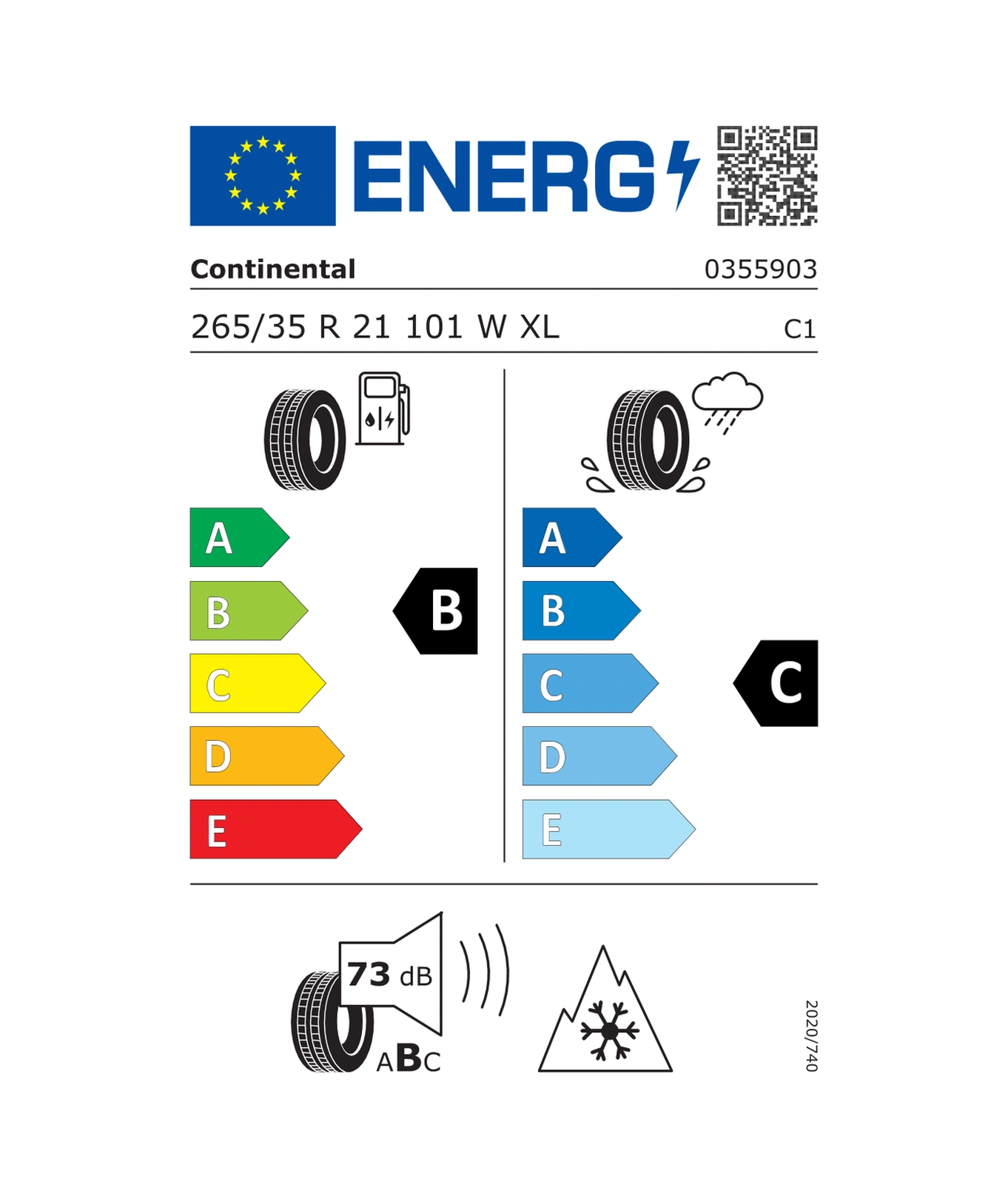 Continental 265/35 R21 101W Wintercontact Ts 860 S Kış Lastiği 2023