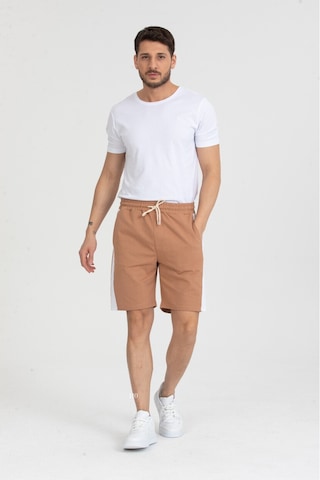 Twenty3 Erkek Basic Şerit Detaylı Cepli Şort 001