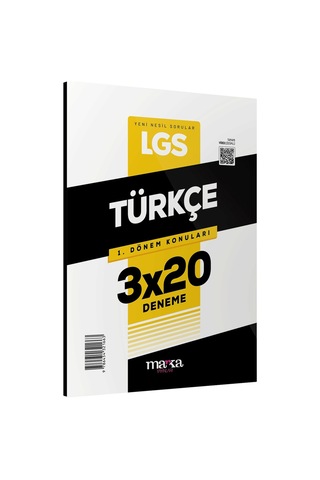 Marka Lgs 1.dönem Konuları Türkçe 3 Deneme Marka Yayınları