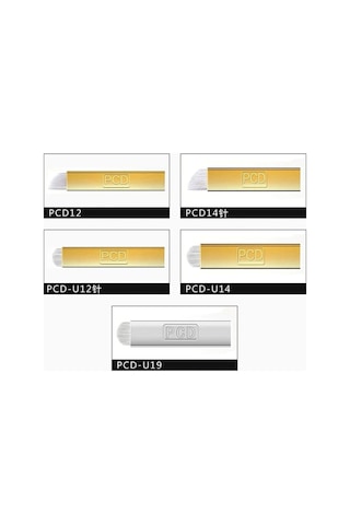 P.c.d 12 F Blade Gold Microblading İğnesi 10 Adet Diğer 0