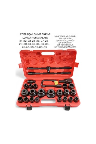 Melzohome 27 Parça Lokma Takımı