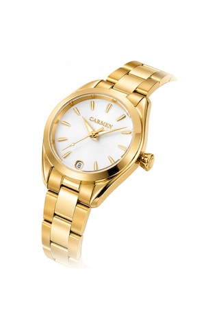 Carmen Crm.20030.06 Quartz Kol Saati Gold - Gri
