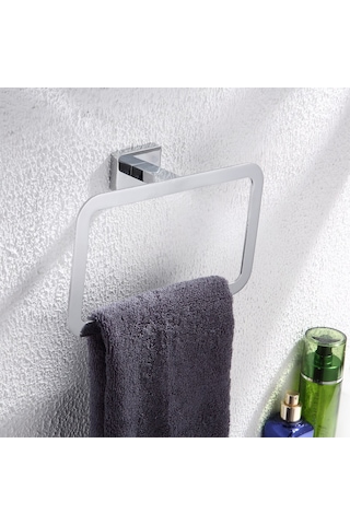 Fause Halka Daire Havluluk Line Krom