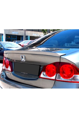 Honda Civic Fd6 Bagaj Üstü Spoiler Yapışık Abs Plastik 2007-2011