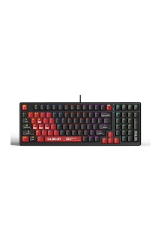 A4tech Bloody S98 Fıre Black Hot Swappable Kablolu Rgb Mekanik Gaming Klavye