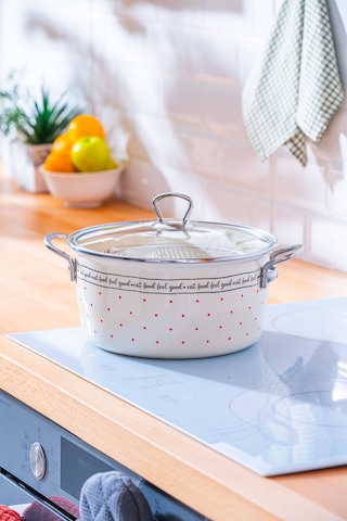Acar Feel Good Emaye Kızartma Tenceresi - 22 Cm Renkli